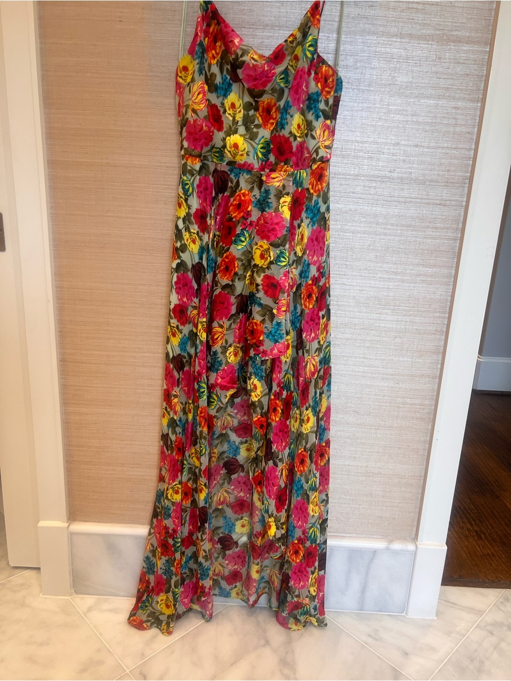 Alice and Olivia Floral High Low Dress - Picture 2 of 2